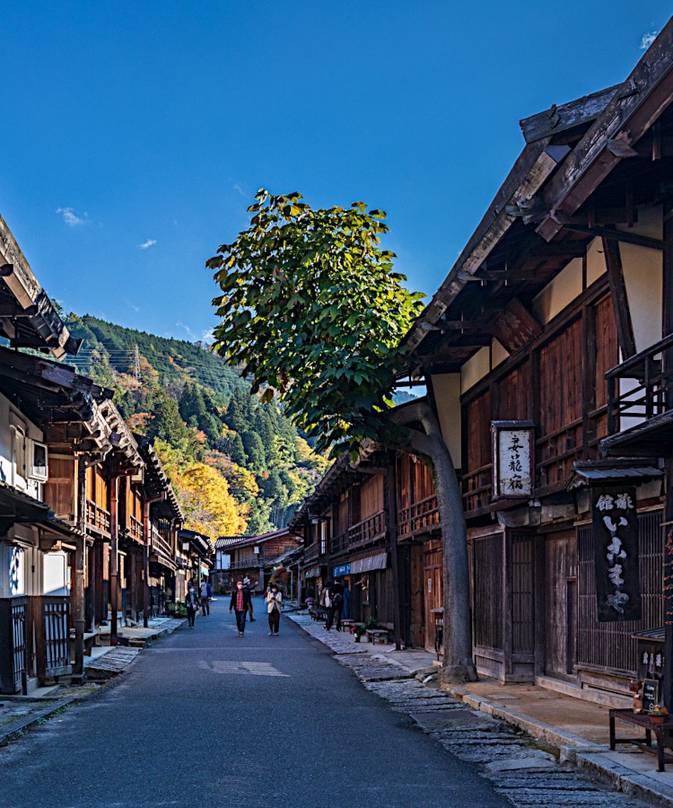 『伝建協』南木曽町妻籠宿（宿場町 長野）