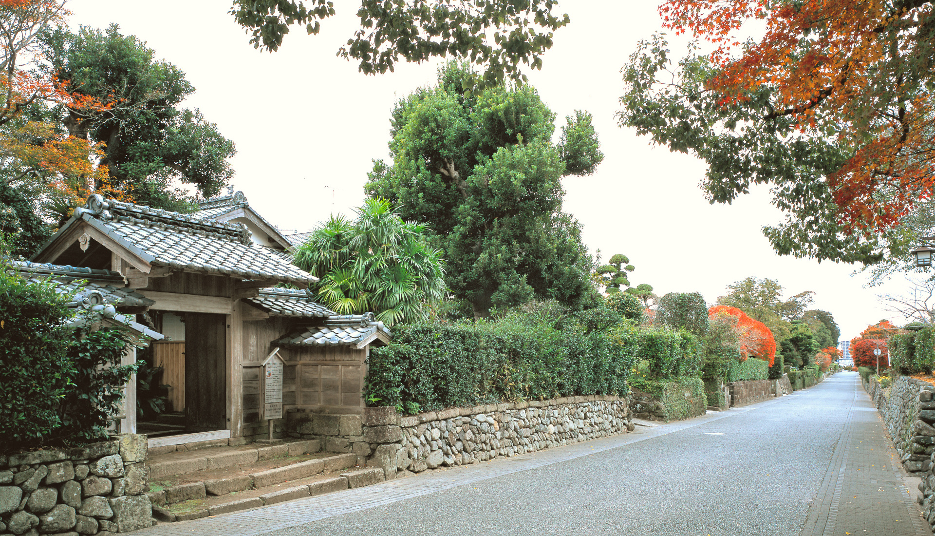 『伝建協』出水市出水麓（武家町 鹿児島）