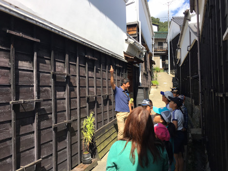 豊田市足助「重伝建の町並み」を活用した郷土学習の取り組み