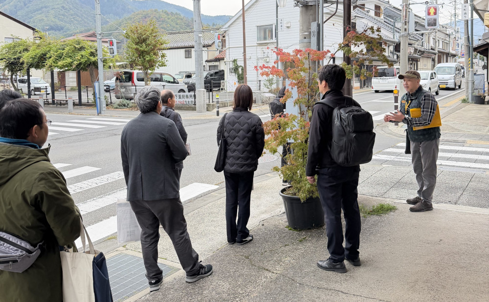 須坂市須坂伝統的建造物群保存地区見学