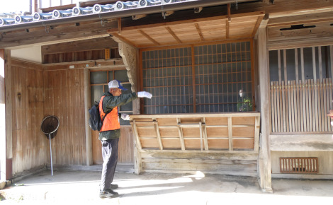 出羽島の特徴であるミセ造りの解説